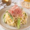 10分で作れる✨絶品【生ハムとアスパラのチーズパスタ】