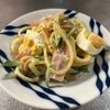なべにゃおの作ってみた!投稿(【やみつきスパサラ】何度も食べたくなる♪)