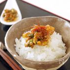 たっぷり大葉のゴロゴロ肉味噌