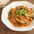 焼肉のたれで簡単絶品！麻婆ナス