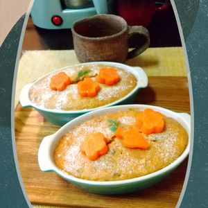 チョロリスの作ってみた!投稿(バター不使用！からだにやさしい♪キャロットケーキ♪)