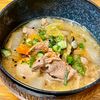 michuの作ってみた!投稿(ゴロゴロ具材がメイン♪フライパンで作る『食べる豚汁』)