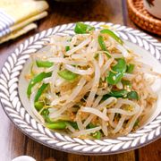 【もやしとピーマンの旨ナムル】レンジで♡シャキッとやみつき！