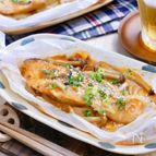 ご飯が進むレンチンおかず☆『鮭の韓国風包み蒸し』