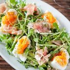 ピリッと柚子胡椒の【豆苗生ハムツナのチーズマヨ和え】