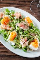 ピリッと柚子胡椒の【豆苗生ハムツナのチーズマヨ和え】