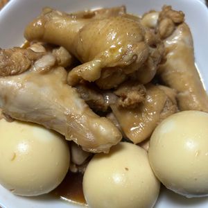 ゆくゆくの作ってみた!投稿(【ほっとくだけチキンほろほろ手羽元とおまけの味玉】下味冷凍)