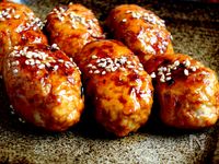 つなぎは米粉で！冷めてもふっくら柔らか【鶏つくね照り焼き】