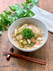 夏バテ解消！冷や汁そうめん