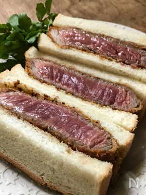 大人のビフカツサンド