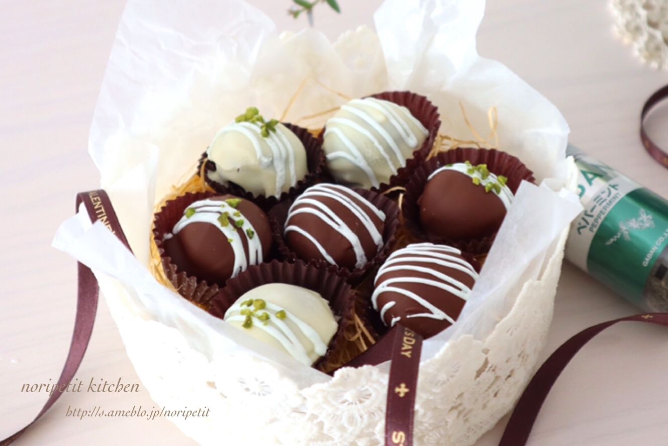 基本の材料2つ 簡単 チョコミントトリュフ レシピサイト Nadia ナディア プロの料理家のおいしいレシピ