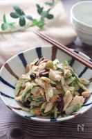 【ささみとお豆のさっぱりわさびマヨ】絶品ヘルシードレッシング