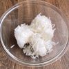 カリカリもちもち♡すりおろさず簡単「ハムチーズ大根もち」の工程1