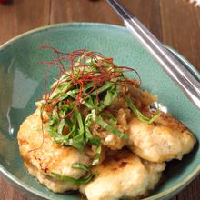 材料少なめ♪ふわ旨おろしそ鶏つくね