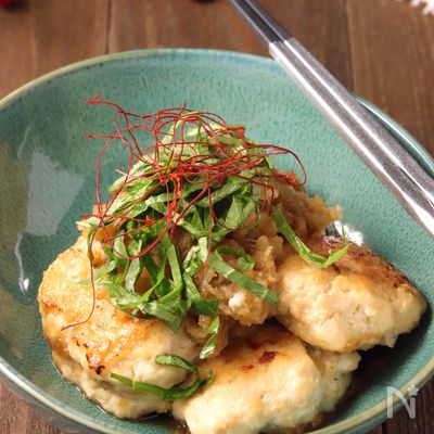 材料少なめ♪ふわ旨おろしそ鶏つくね