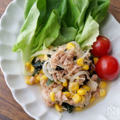 和えるだけ！ツナ缶の旨味たっぷり玉ねぎサラダ