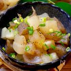 【痩せたい時はこれ!!】大根と蒟蒻の塩生姜炒め