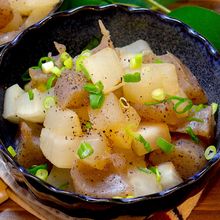 【痩せたい時はこれ!!】大根と蒟蒻の塩生姜炒め
