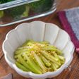 レンジで1分！ブロッコリーの茎ナムル
