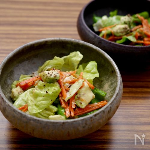 5分で激うま【アボカドナムルサラダ🥗🥑】