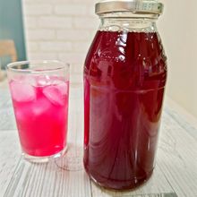 【赤じそシロップ】炭酸で割ると夏にすっきり！ゆる腸活にも！