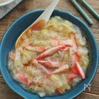 とろとろ白菜とカニカマの旨煮【主材料2つ・作り置き・大量消費