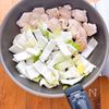 ほっこり優しい♡白菜と鶏むね肉のあっさり煮の工程2