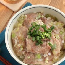 やみつき間違いなし!ネギ塩豚丼