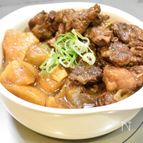 調味料は１つだけ♪牛肉のウスターソース煮