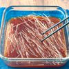 レンチンして混ぜるだけ◎甘辛やみつき【ビビン春雨サラダ】の工程1