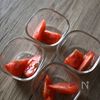 ふわとろ卵とトマトの中華スープの工程1