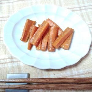 M＊Pの作ってみた!投稿(お弁当に◎にんじんの味噌グラッセ)