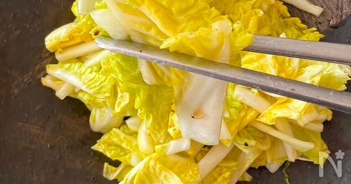 バリバリ無限に食べられる！簡単白菜甘酢サラダ