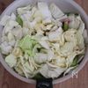 とろとろ〜っ♡味見が止まらない！豚肉とピーマン白菜の中華煮の工程2
