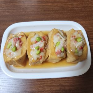 とももの作ってみた!投稿(ほっこり♡厚揚げはんぺんの和風あんかけ)
