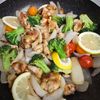 zabuの作ってみた!投稿(新玉ねぎのレモンチキン)