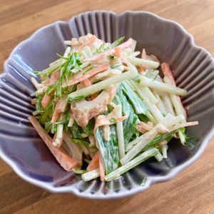 ゆかりの作ってみた!投稿(カルシウムたっぷり♪コクうま【切干し大根サラダ】)