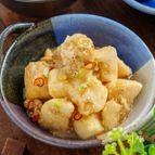 【おかずになる簡単副菜】叩き長いもの中華風ねぎだくポン酢