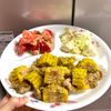 ケの作ってみた!投稿(群馬県産とうもろこしと上州地鶏ののりバター照り焼き)