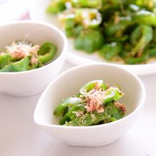 『レンジで副菜♪ピーマンのさっぱりポン酢あえ』
