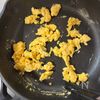 春菊と炒り卵と豆腐のごま味噌あえ【ふんわり春の香り♪】の工程3
