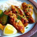 カレー粉で簡単調理【やみつきタンドリーチキン】オーブン不要