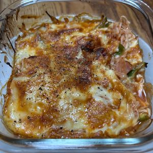 ゆくゆくの作ってみた!投稿(トースターで簡単！おつまみにも嬉しい「えのき焼きナポリタン」)