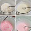 【桜もち】フライパンで作る春の簡単和菓子の工程2