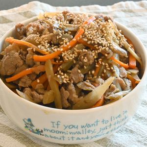 こざかなの作ってみた!投稿(ボリューム満点！男子が喜ぶ【我が家の主役級牛肉きんぴら】)