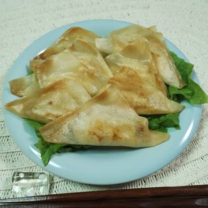 M＊Pの作ってみた!投稿(春巻きの皮が余ったらコレ♡長芋と明太のパリパリミニおつまみ)