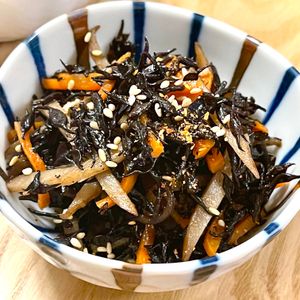 michuの作ってみた!投稿(ひじきとごぼうのきんぴら【サラダや混ぜごはんにもOK！】)