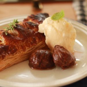 シャルモンデンの作ってみた!投稿(【かんたん♡基本のアップルパイ】中身はレンジで完成！)