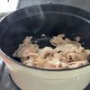 【豚バラキャベツの味噌バターコーンスープ】反則級に旨い♡の工程2