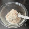 たっぷり薬味で食べる【サバとろろ蕎麦】の工程2